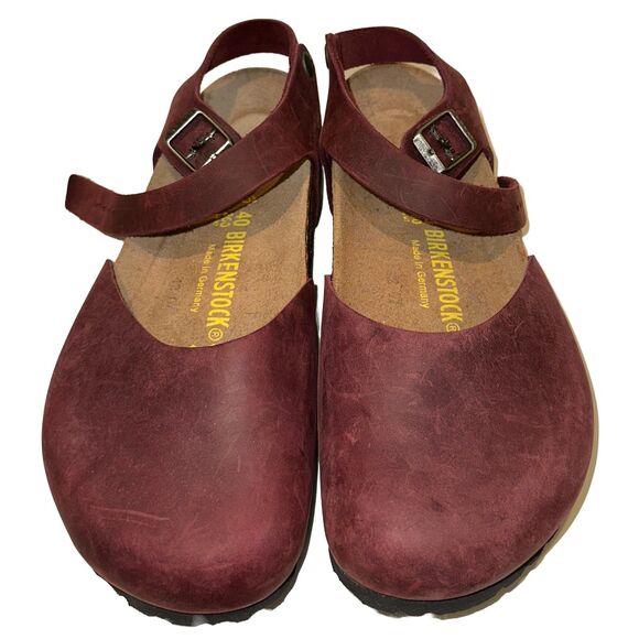 RARE Birkenstock Messina Walking Sandals Zinfandel size 40 discontinued - HTF - Picture 1 of 12